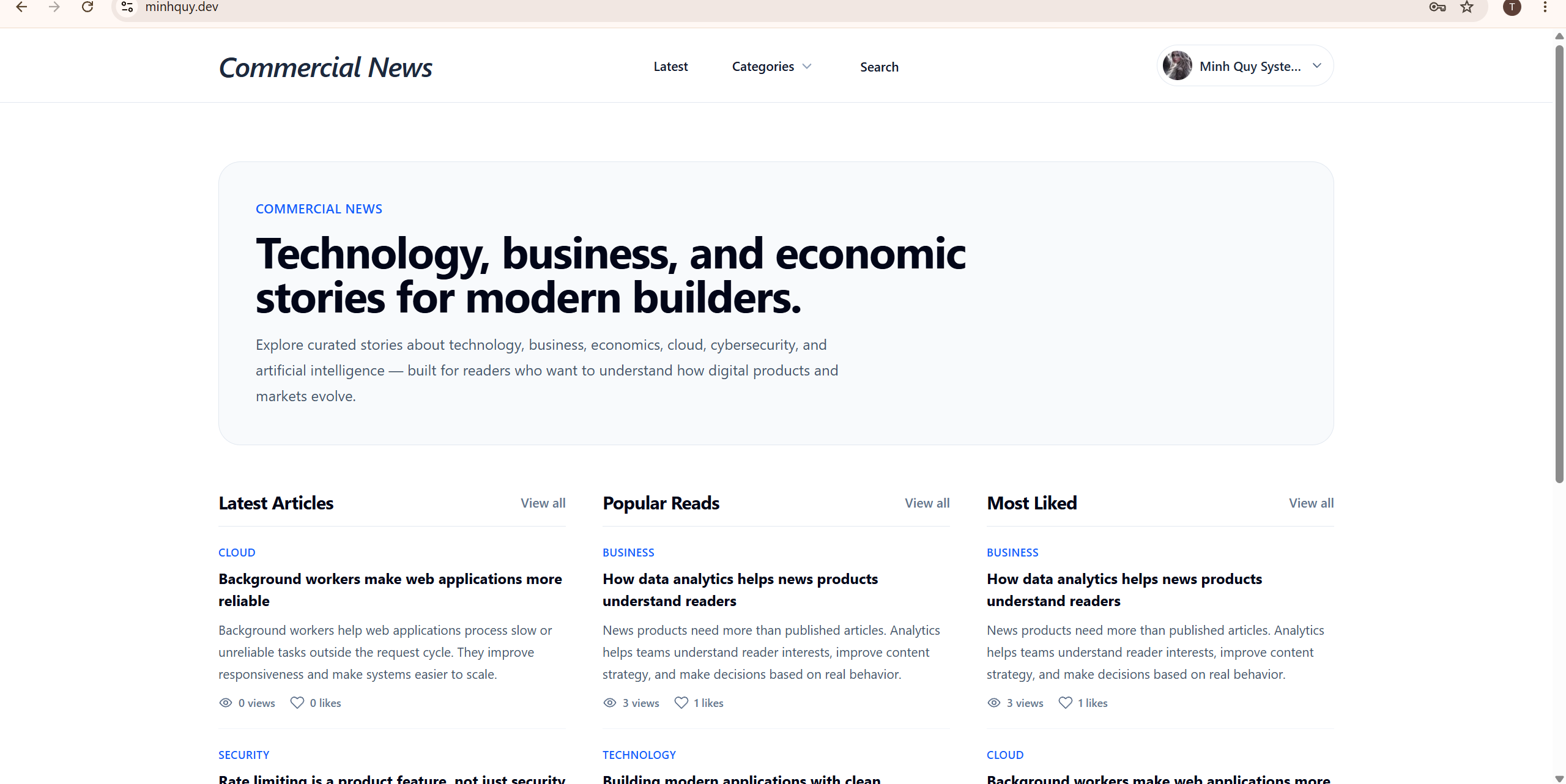 project-commercialnews-website